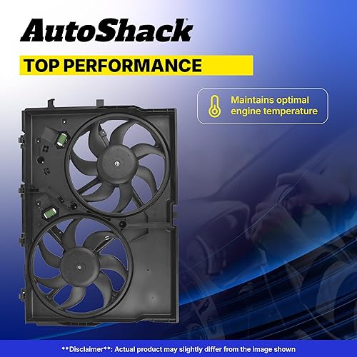 Miniatura 6 de AutoShack - Conjunto de ventilador de refrigeración para Subaru Impreza 2008, 2009, 2010, 2011, Subaru Impreza 2009, 2010, 2011, 2012, 2013,