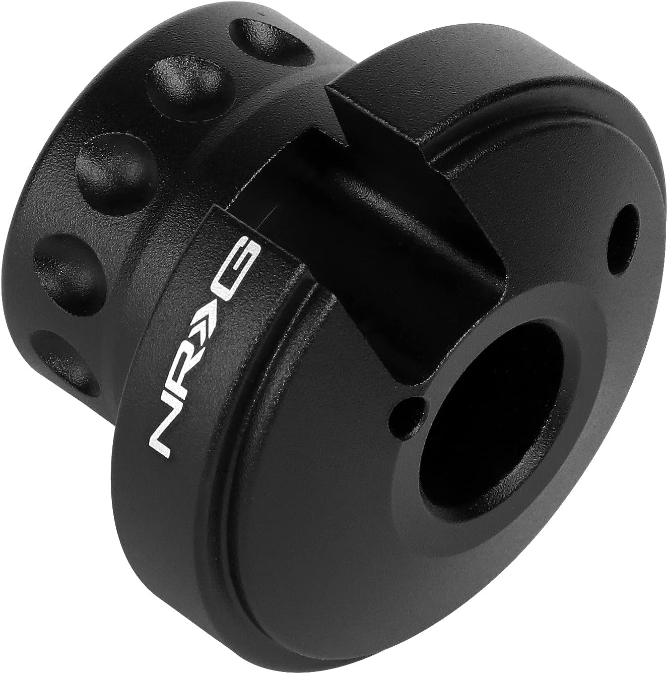 NRG Innovations SRK-RL170H-BK Steering Wheel Short Hub Adapter Compatible with 69-94 Dodge | GM | Chevy,Compatible with 69+ Buick | Cadillac | Oldsmobile, Black