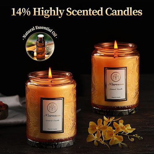 Miniatura 2 de Velas perfumadas para el hogar, velas de regalo para mujeres, velas de cera de soja de larga duración, velas de aromaterapia para baño, Navidad,