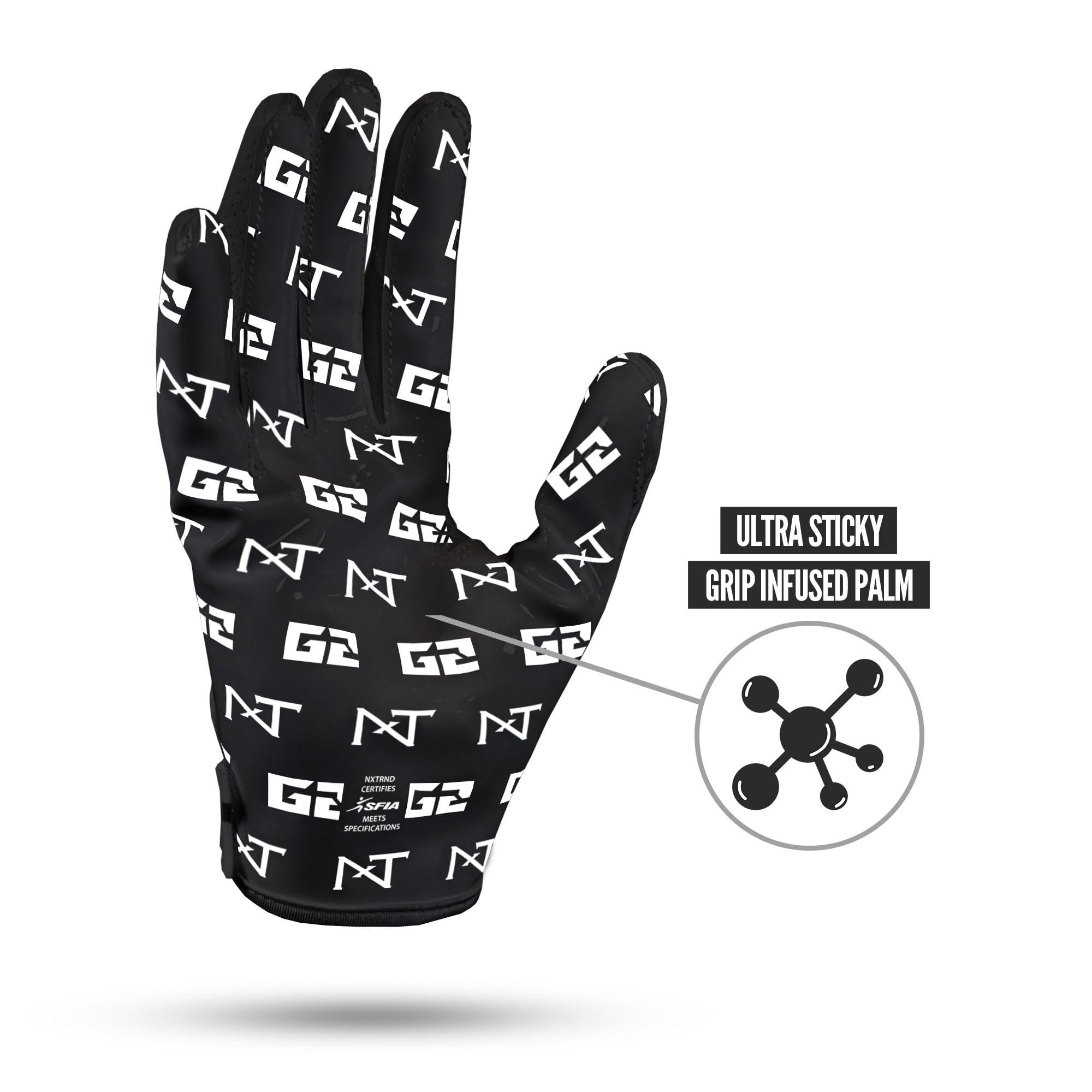 Nxtrnd G2 Pro Herren-Fußballhandschuhe, super klebrig