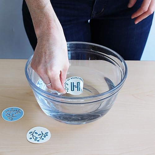 Miniatura 27 de Hayes Waterslide - Papel adhesivo para impresoras de inyección de tinta, 20 hojas transparentes A4 (8.25 x 11.7 pulgadas), secado rápido, fuerte