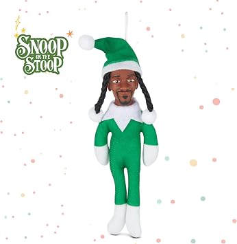 Snoop Dogg Snoop on The Stoop Funny Christmas Ornaments for Adults, Gag Gifts Adult, Stocking Stuffers for Adults, Gag Xmas Gifts, Gift Exchange for Coworkers
