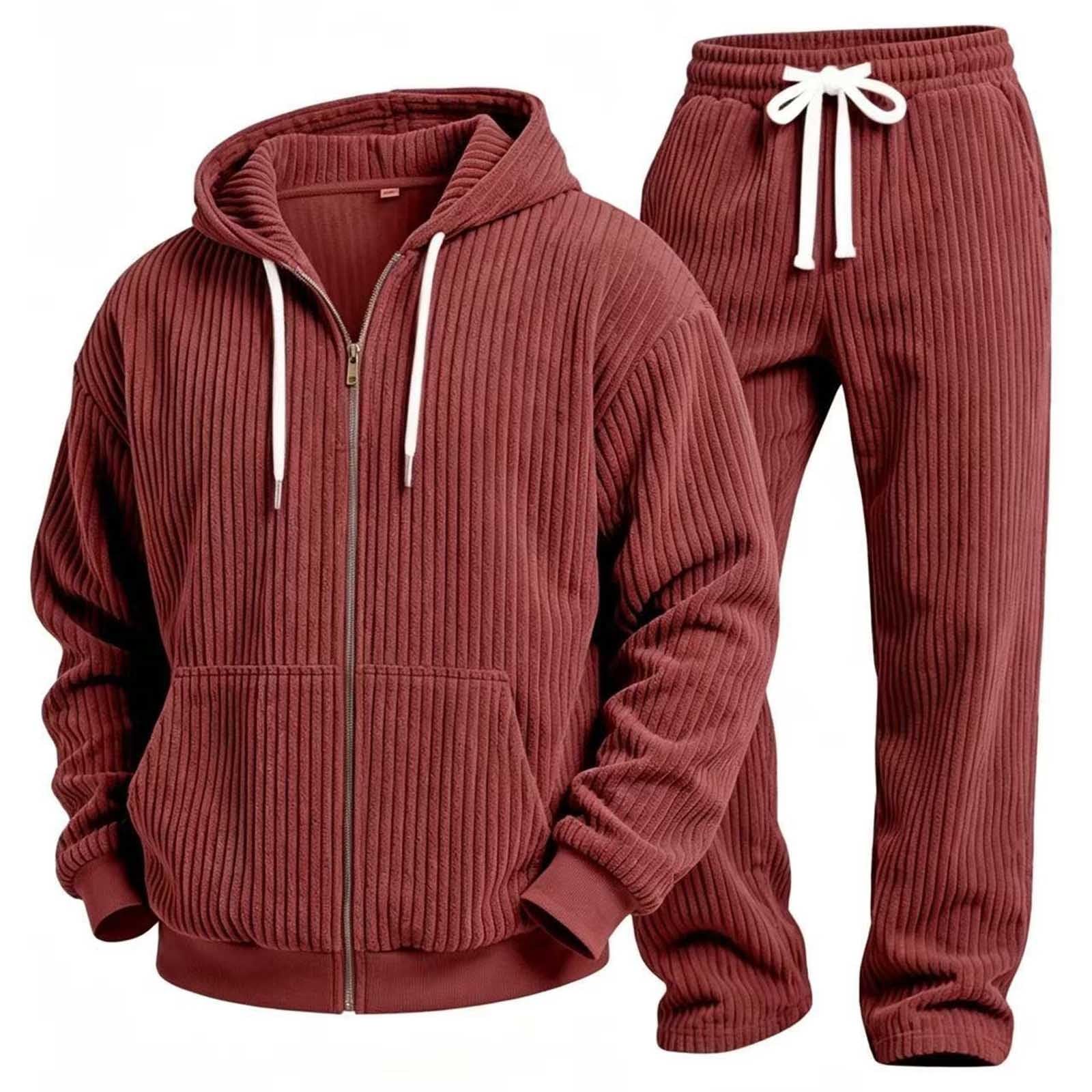 Chándal para hombre, traje deportivo de guerra de invierno para hombre