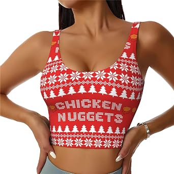 Women Scoop Neck Sports Bras Removable Pads Yoga Gym Top U Back Fitness Tank Tops Sleeveless Athletic Sports Vest