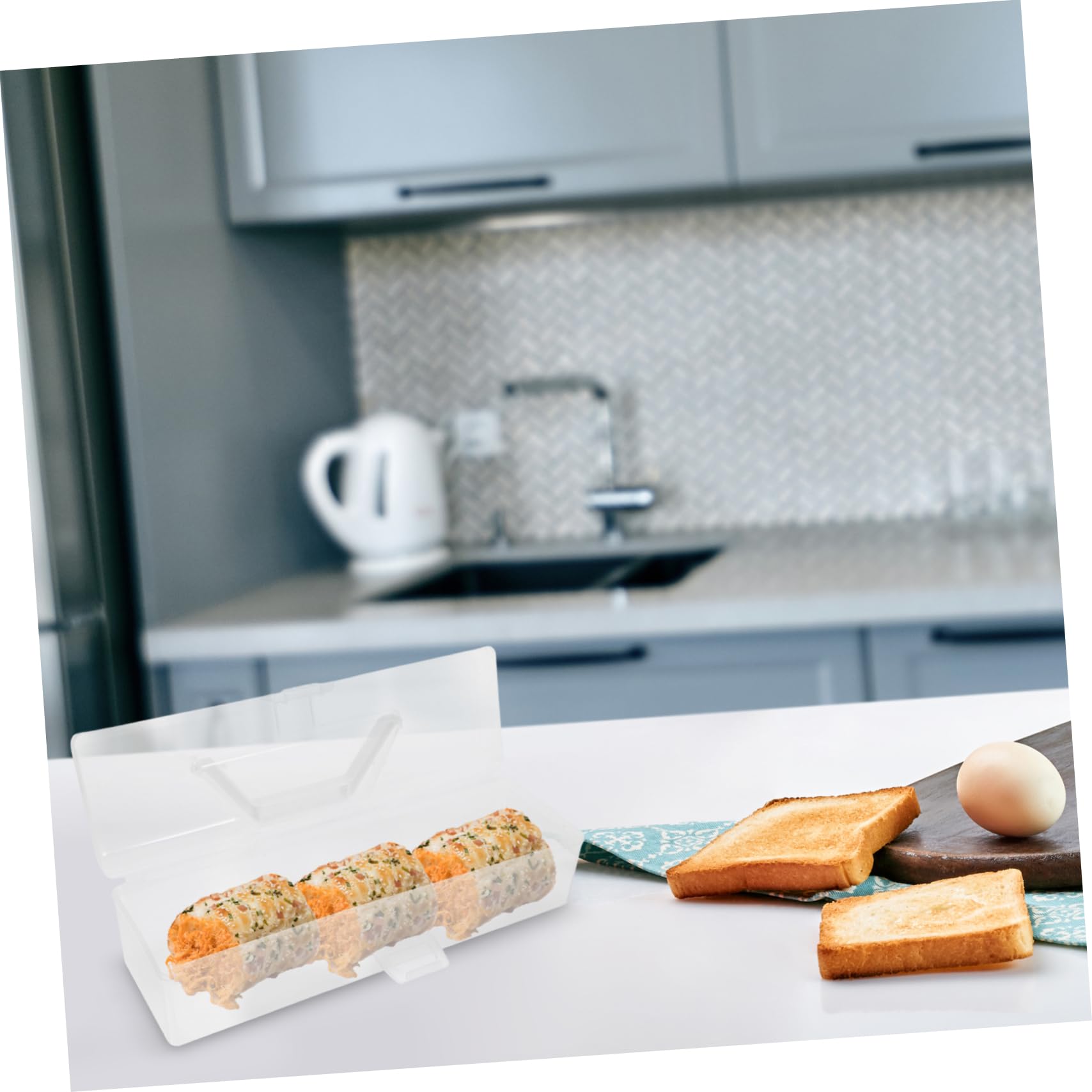SOLUSTRE 5stücke Handliche Und Wiederverwendbare Torten-transportbox Für Kuchenrollen Sicherer Transport Mit Robustem Design Und Frischen Aufbewahrungsmöglichkeiten Für Feiern Und