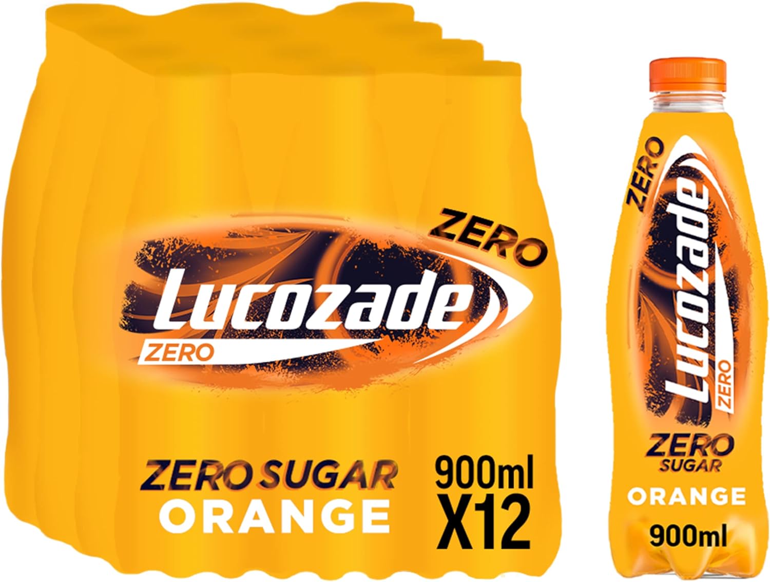 Lucozade Zero Orange 12 x 900ml Amazon.co.uk Grocery