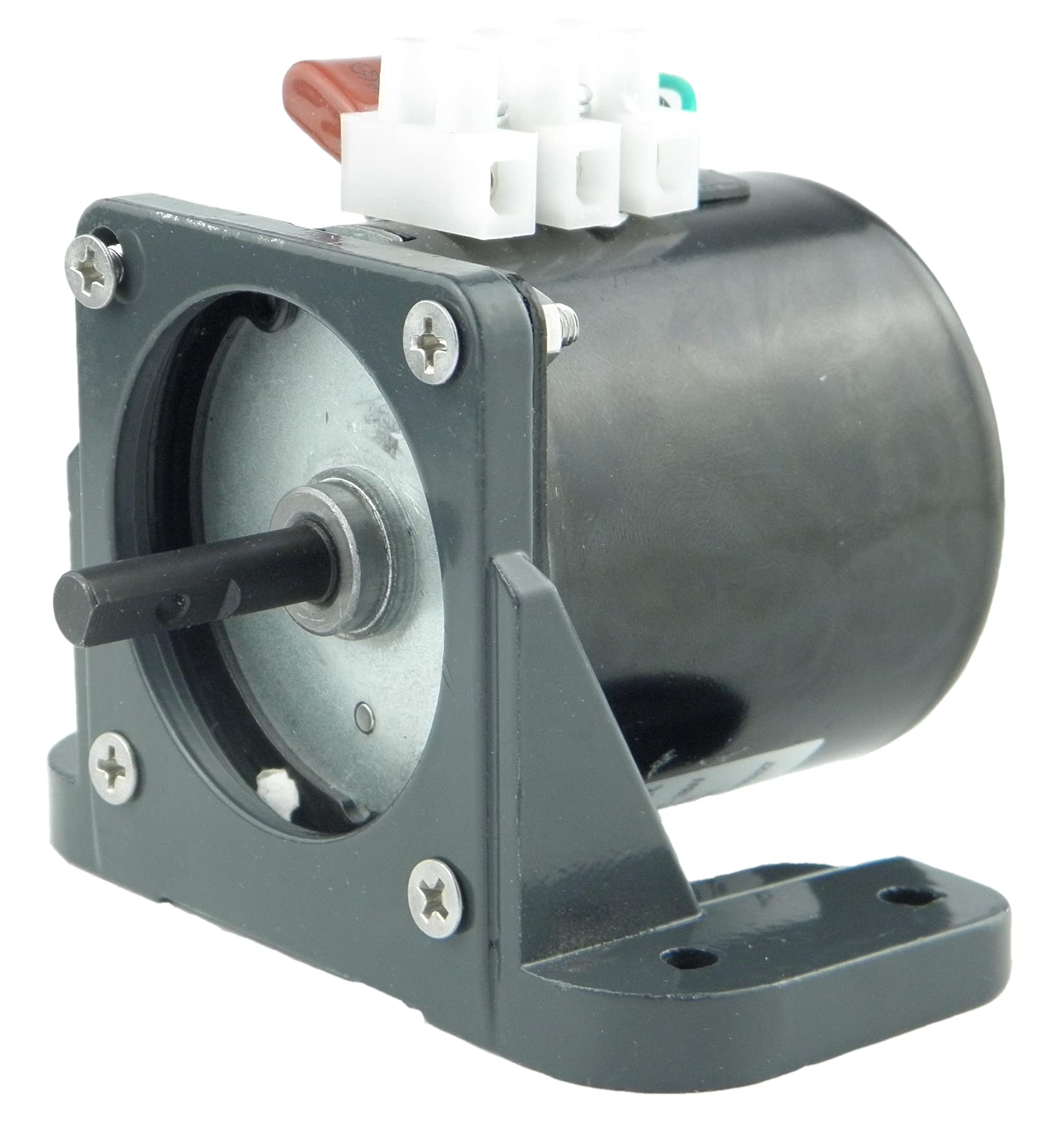 CHANCS Motorreductor Sincrónico Reversible 60KTYZ 220V 8-10RPM CW/CCW 23Kgf.cm Caja de engranajes de metal para el plato giratorio del asador