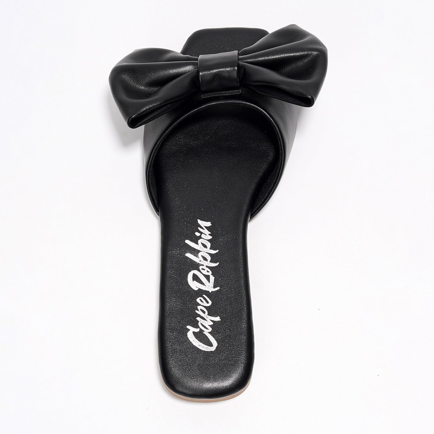 Cape Robbin Juju Sandals Slides for Women, Womens Mules Slip On Shoes with Bow - Sandals Slides for Women, Womens Mules Slip On Shoes with Bow - Image 5