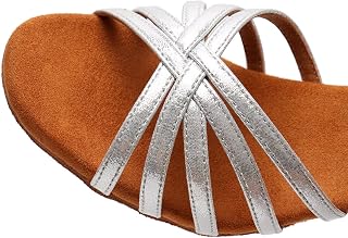 Latein Tanzschuhe für Damen Schwarz Professionelle Tanzschuhe Ballsaal Party Salsa Tanzübung Performance Schuhe