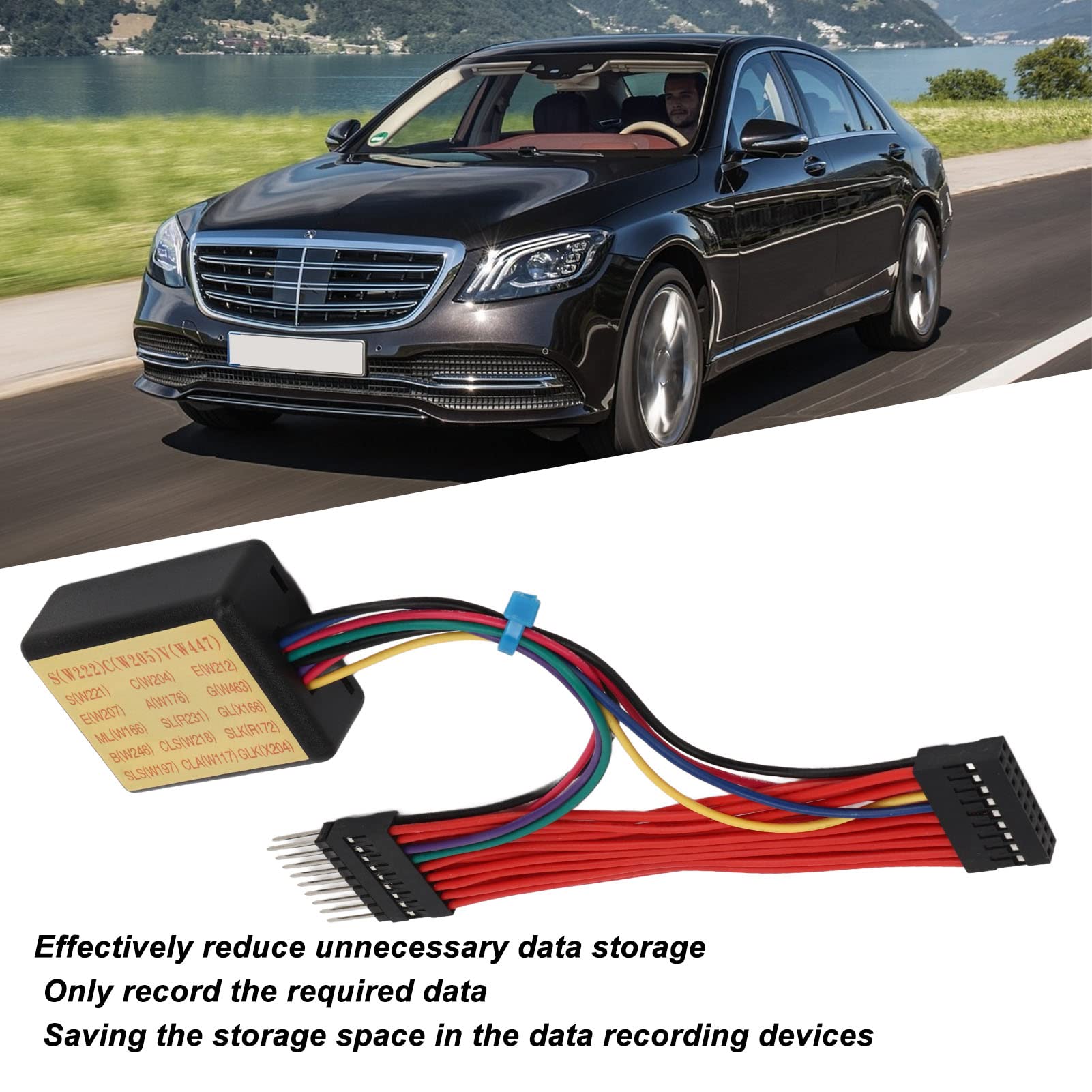 Auto CAN Filter Hitzebeständiger Ersatz 18 in 1 für W222 W205 W447 W221 W204 W212 W207 W176 W463 W166 ABS-Material