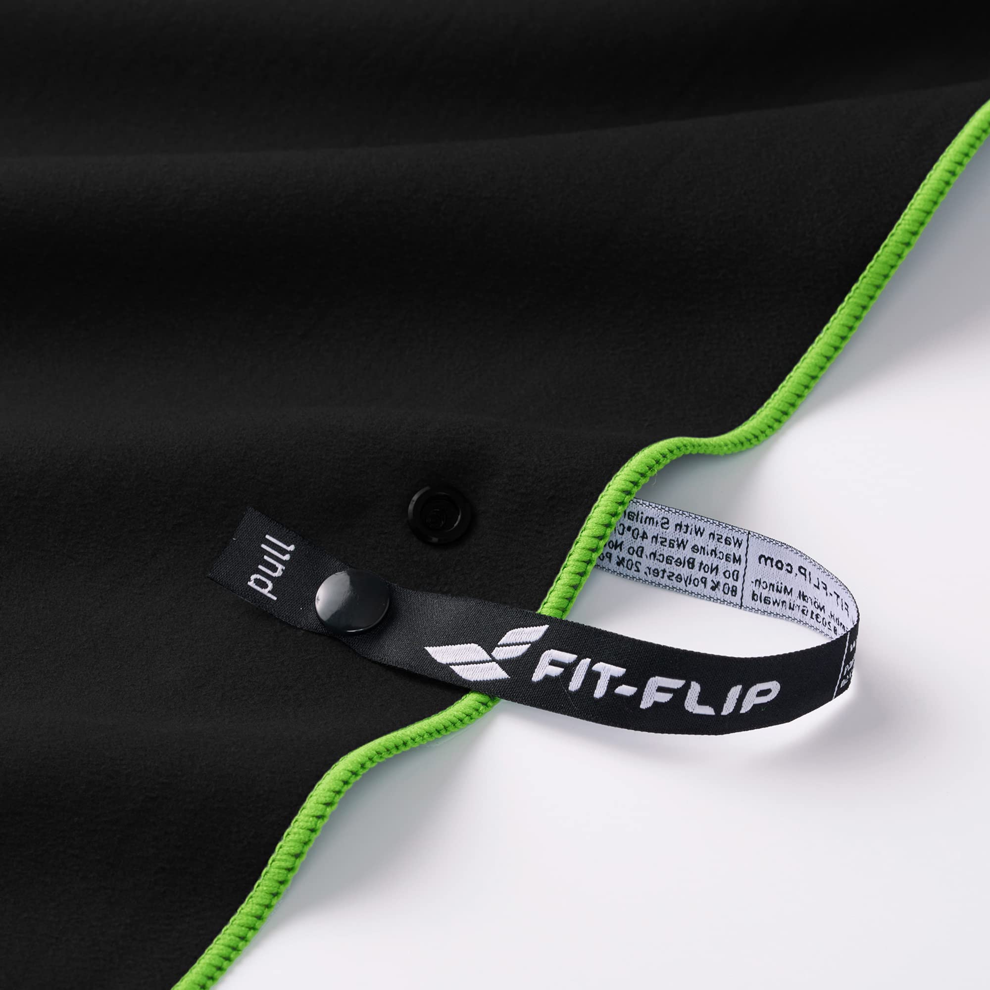 Fit-Flip Asciugamano microfibra - asciugamano palestra compatto e ultraleggero - asciugamani microfibra - il perfetto telo mare microfibra grande - ottimale per viaggio, sport e palestra