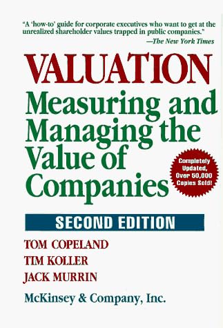 WILEY Valuation: Measuring and Managing the Value of Companies