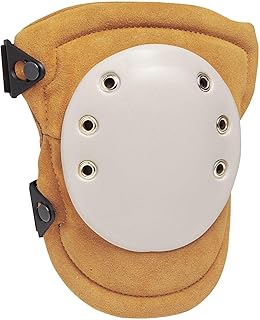 Allegro Soft 2-Strap Knee Pads, Tan/White - 6991-01Q