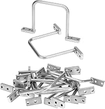 QWORK Distribution Rings Aluminum D Ring