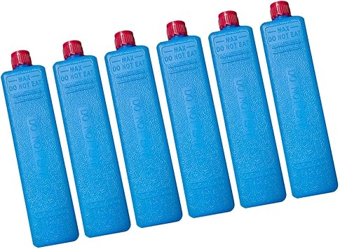 Reusable Ice Packs for Cooler, Lightweight Easy to Use Ice Crystal Boxes, Long Lasting Ice Blocks, Cooler Accessories for Picnic/Camping
