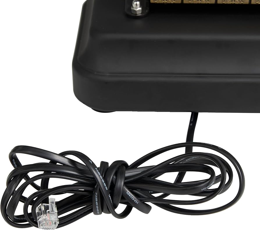 Amazon | Deco 79 メタル機能ビンテージスタイル電話 ラインコード付き