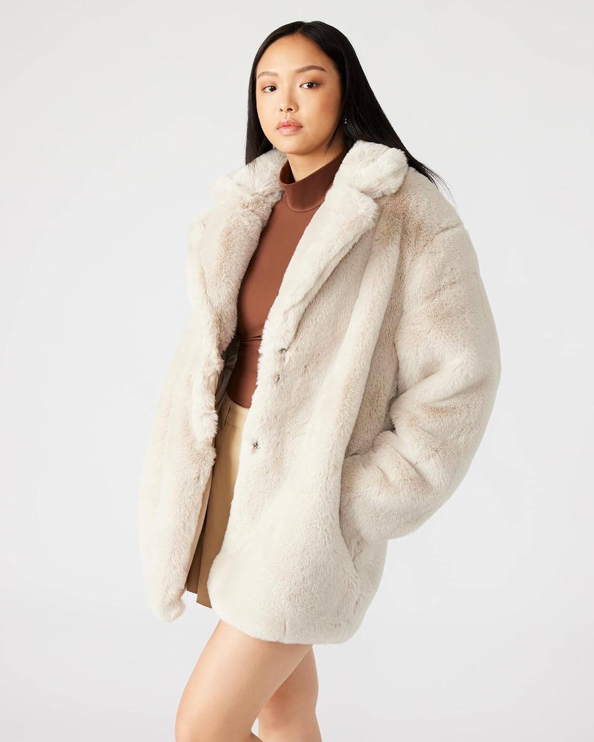 Steve Madden womens Steve Madden Apparel Snow Coat - Image 2