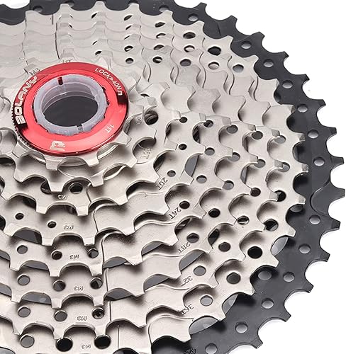 Miniatura 4 de Casete MTB 8 velocidades 11-32T 11-36T 11-40T 11-40T 11-42T Casete de bicicleta de relación amplia Piñón de casete de bicicleta compatible con