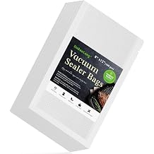 Vacuum Sealer Bags, 8" x 12", 100 Pcs | Commercial Grade, BPA Free, Sous Vide Compatible, Puncture Prevention, Kitchen Essentials