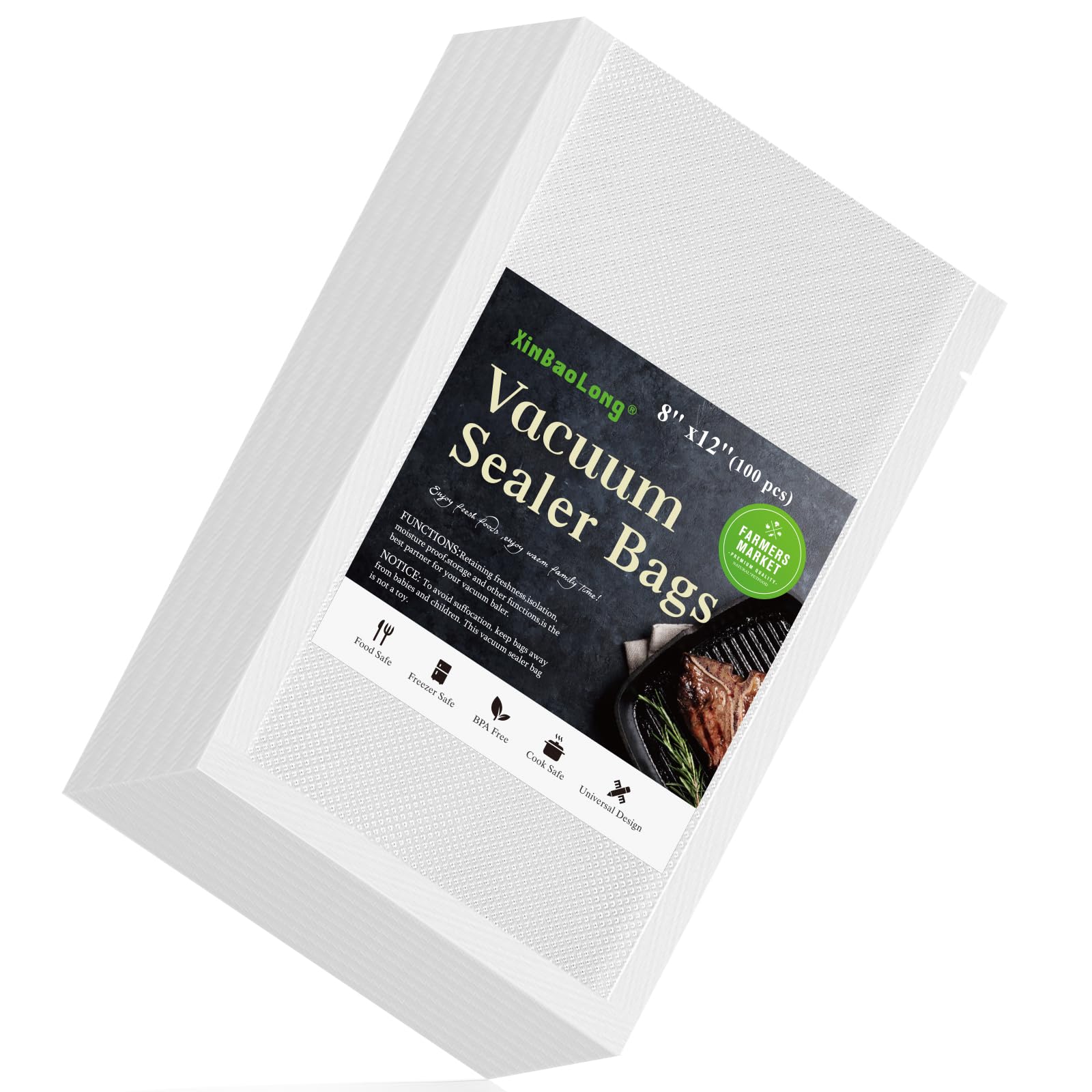 Sacs d'emballage sous vide parfaits pour le rangement sous vide sans givre