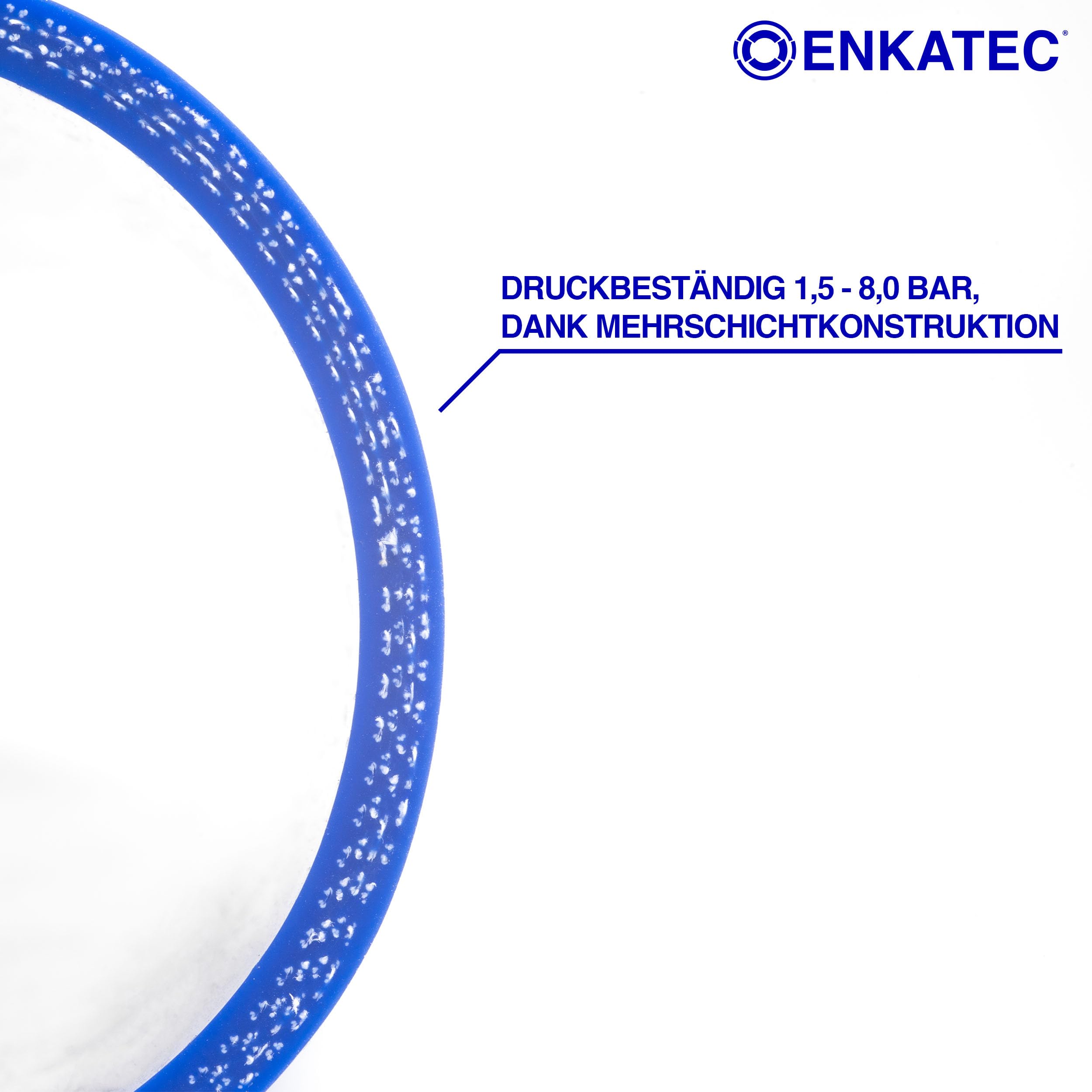 ENKATEC® - Tubo in silicone da 500 mm, tubo per aria di scarico turbo, per radiatore, refrigerante, tubo LLK per auto, universale, resistente al calore, ID 8-114 mm, dimensioni a scelta