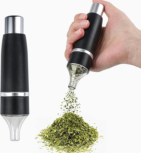 Homrealm Molinillo de especias 5.5 pulgadas negro