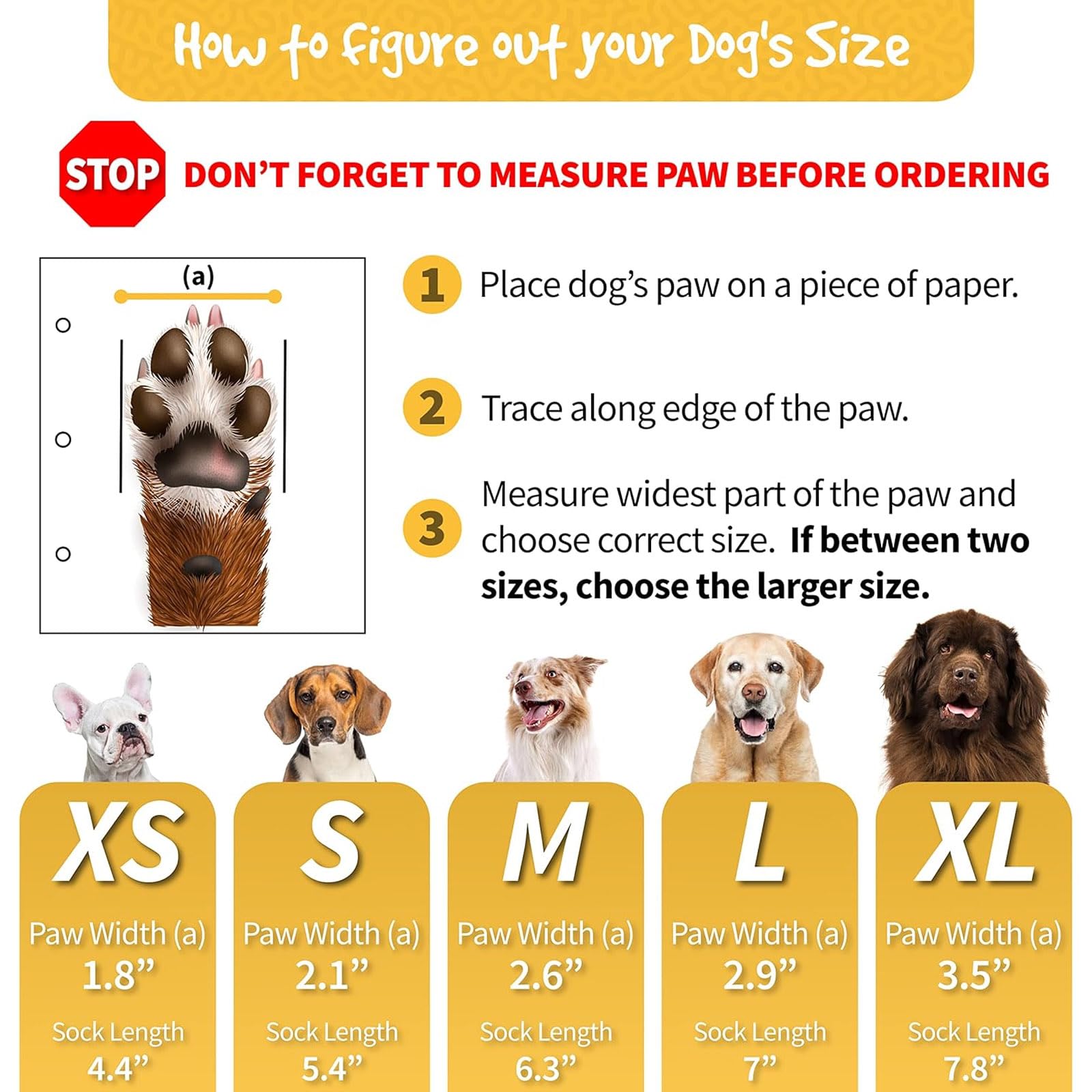 Calzini Per Cani Antiscivolo E Aderenti Calzini Per Cani Premium Per Pavimenti in Legno, Calzini Invernali Per Cani Ispessiti Morbidi E Caldi, Prevengono La Leccatura Delle Zampe - Forte Trazione,XL