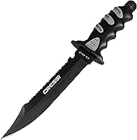 Vista 2 de Cressi Cuchillo gigante, negro/plateado