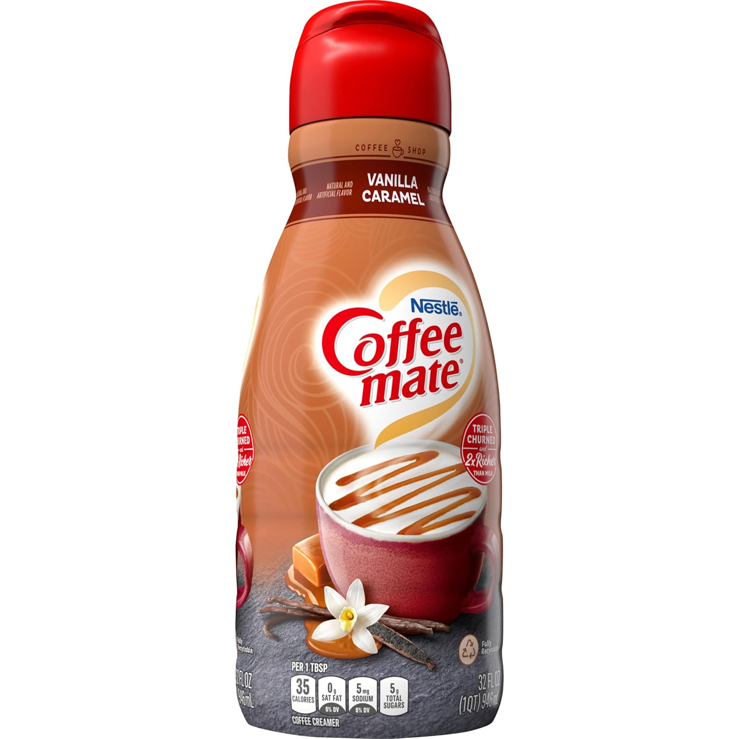 Buy Nestle Coffee mate Vanilla Caramel Liquid Coffee Creamer Online at