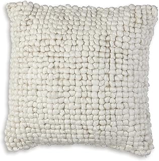 Signature Design by Ashley Aavie Farmhouse Square Wool Accent Pillow, 20...