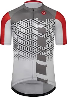 Coconut Ropamo CR Mens Cycling Jersey Short Sleeve Road Bike Shirt with 3+1 Zipper Pockets Breathable Quick Dry