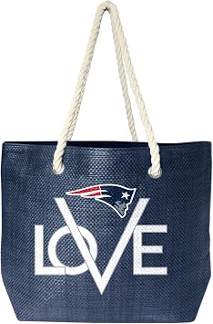 Littlearth NFL Love Tote Bag - Officially Licensed Teams