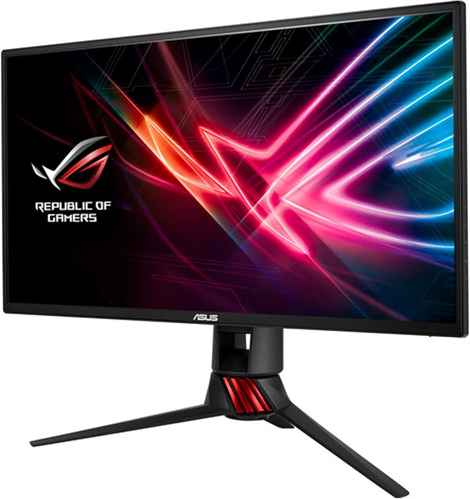 ASUS ROG Strix XG248Q 23.8” Gaming Monitor Full HD 1080P 240Hz 1ms Eye Care G-Sync Compatible Adaptive Sync Esports with DP Dual HDMI thumbnail 3