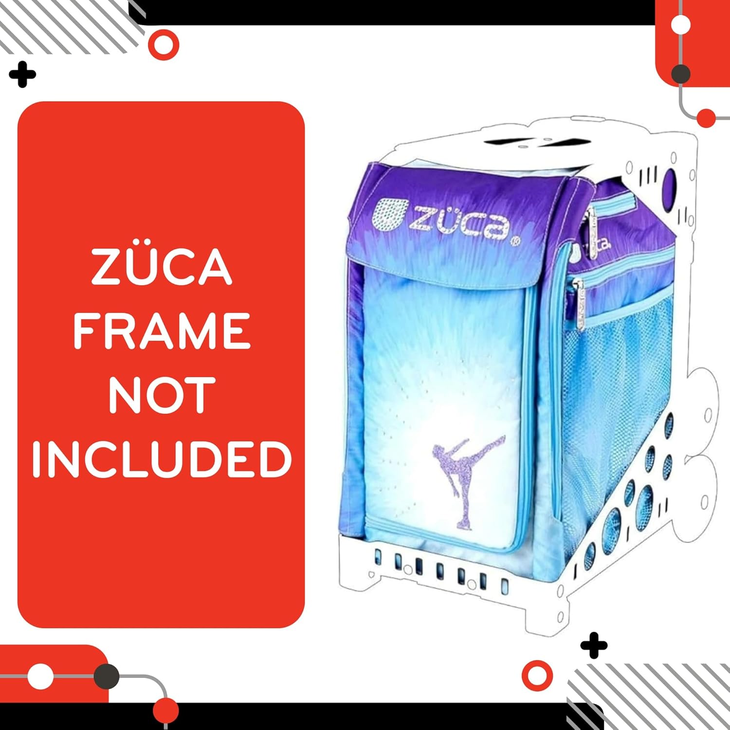 ZUCA Sport Insert Bag Only – Replacement Fabric Bag Sport Frame (Frame Not Included)