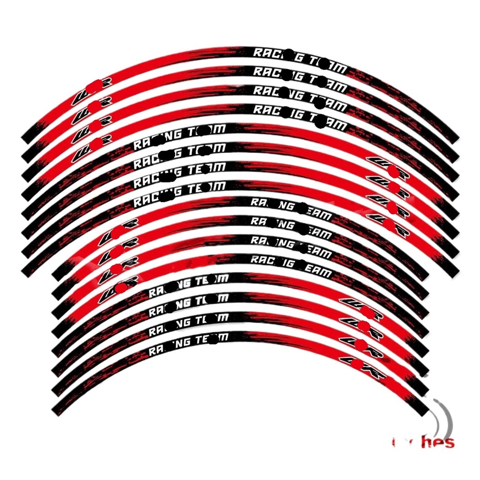 Xhyffss Front21 Rear18 D Reflective Sticker For Wr250r Wr250f Wr450f Motorcycle Wheel Sticker Reflective Rim Stripe Decals 21"/18"