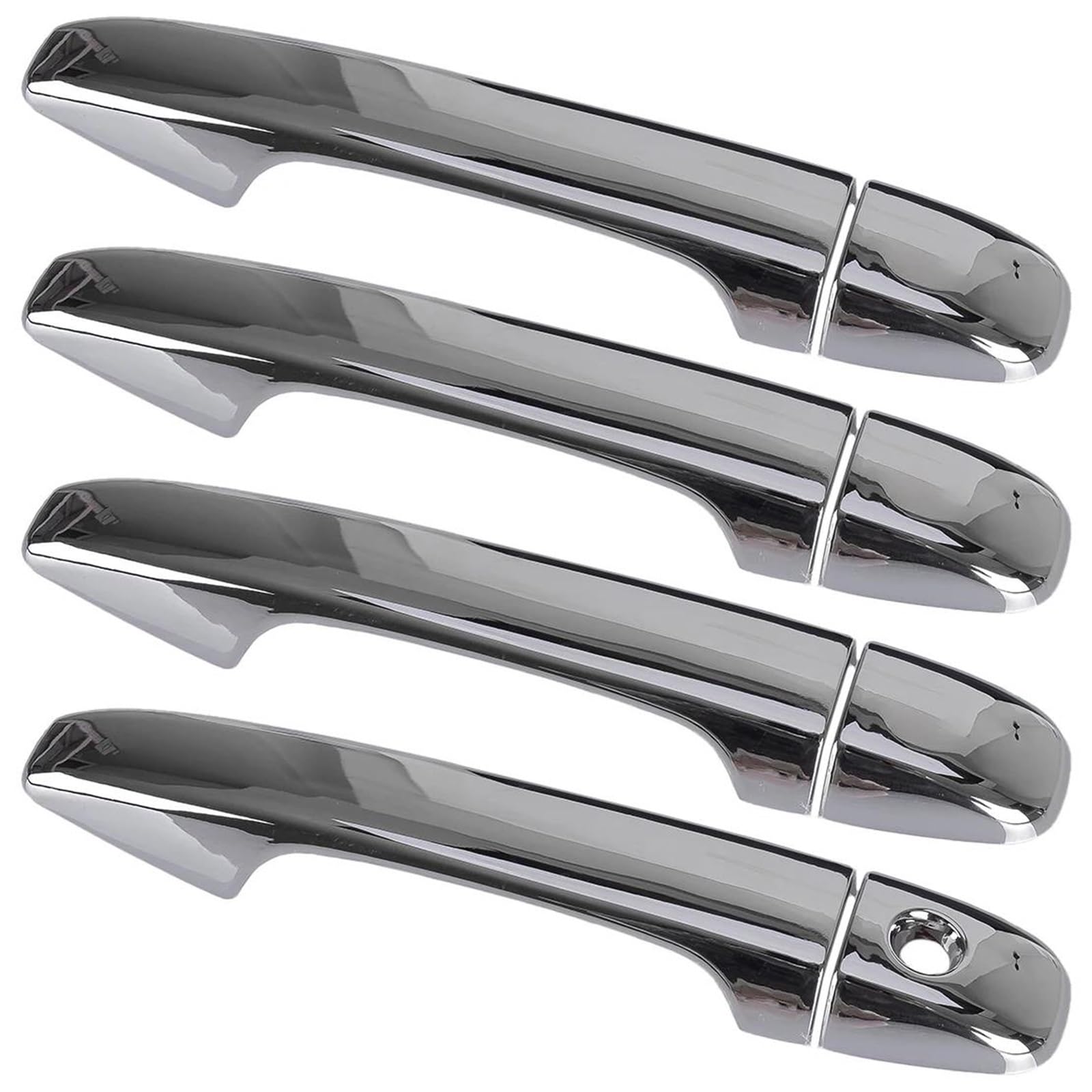 NOHEEU Auto Parts Exterior Door Handle Covers Styling Stickers Decorative for Subaru for Forester 2009-2013