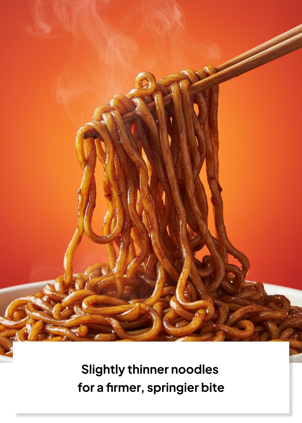Korean Food Bulramen Stir-Fried Ramen Jjajang, Artificial Spicy Chicken Flavor, 5 Packs (4.9 oz Each), Korean Black Bean Instant Noodles