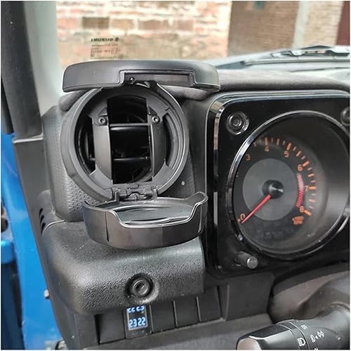Miniatura 4 de Soporte plegable para bebidas con ventilación de aire para automóvil, compatible con Jimny Sierra JB64JB74 2018-2024 Accesorios