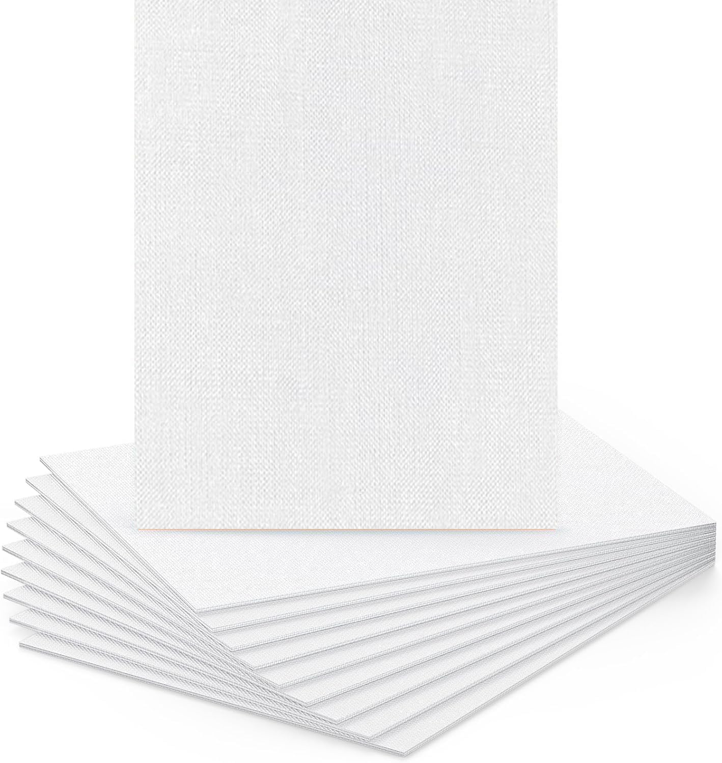 Toiles en coton pour ateliers de peinture acrylique à la maison