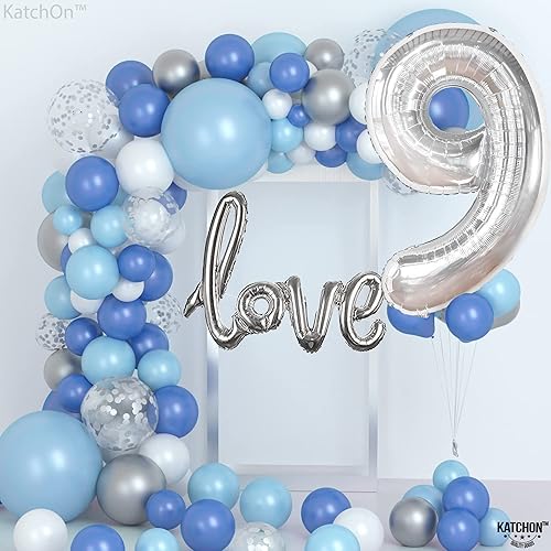 Miniatura 1631 de KatchOn, Globo dorado gigante del número 8 de 40 pulgadas, globo dorado del número 8 para decoraciones de cumpleaños de 8 años para niñas