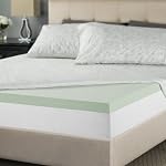 Zinus AZ-PRMF-2T 2 Mousse de mémoire de thé vert de pouce Topper, Twin