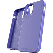 Gear4 ZAGG Holborn Slim - Compatible with iPhone 12 Mini - Advanced Impact Protection, Integrated D3O Technology, Enhanced Back Protection Phone Cover Lilac 702007037
