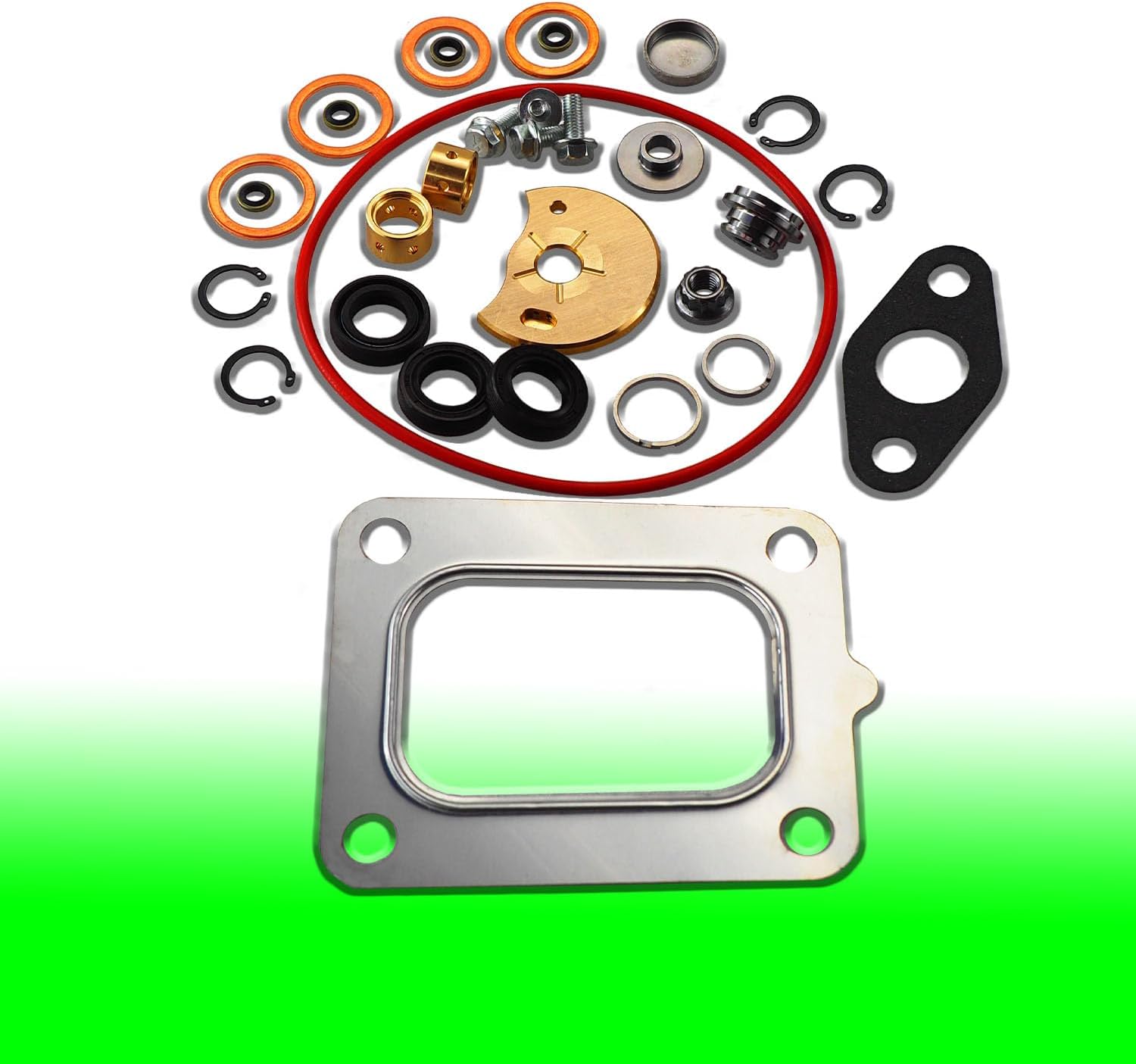 HE400VG HE451VE Turbo Repair Upgraded Rebuild kit Compatible With Holset Fits for Volvo D13 for MACK MP8 13.0L 3767706 3773446 3791465 5355484 5355485 Turbocharger