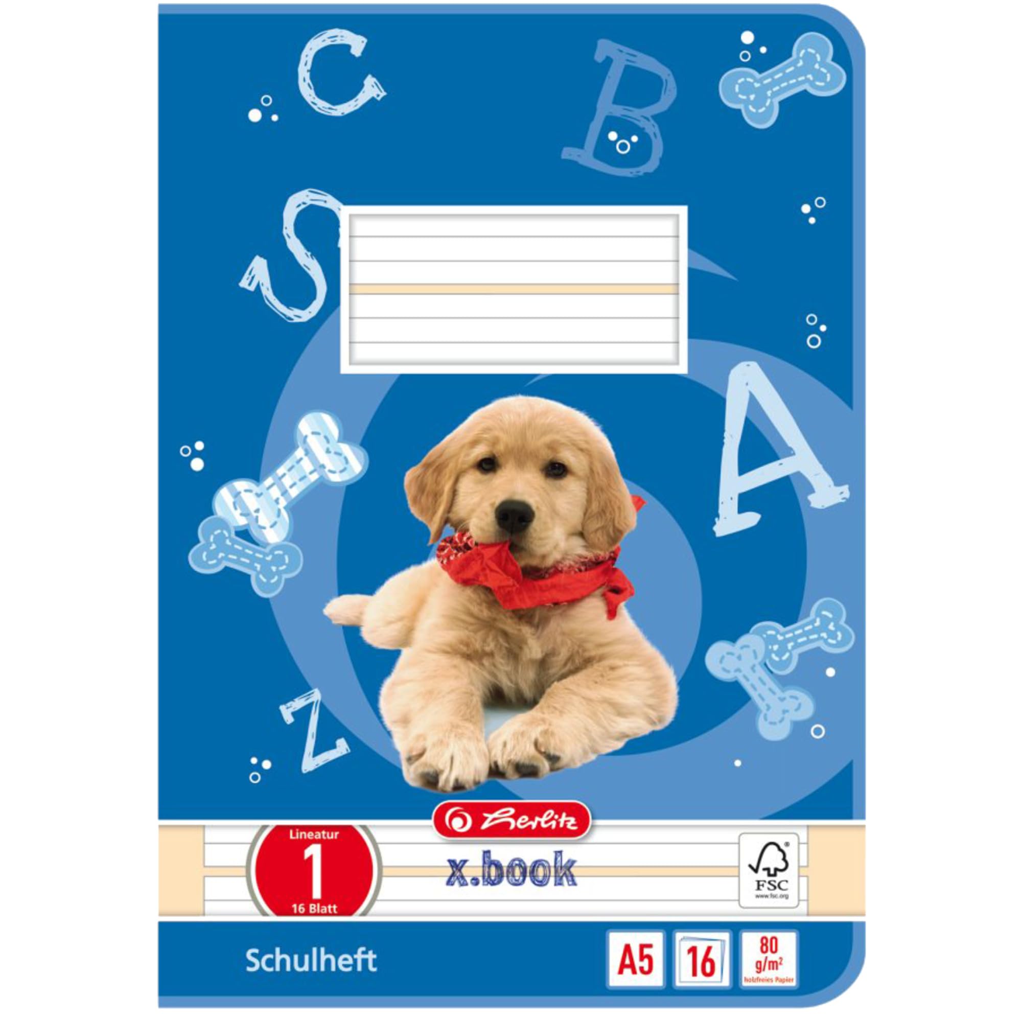 Herlitz X.book exercise book