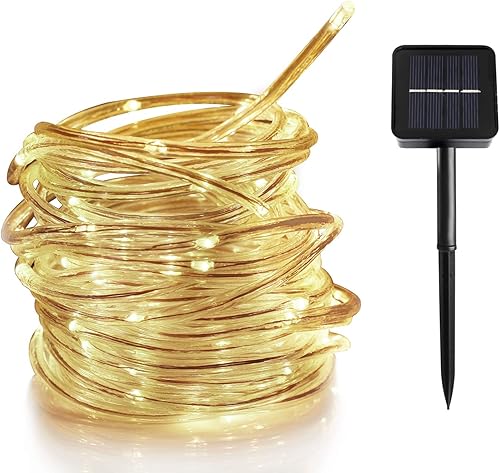 TurnRaise 100 LED Solar Garten Lichterkette Wasserdicht IP65 Led Lichtschlauch AuAYenlichterkette LED Lichterketten FA r Hochzeit Party und Weihnachten Weihnachtsbeleuchtung WarmweiAY TurnRaise 100 LED Solar Garten Lichterkette Wasserdicht IP65 Led Lichtschlauch AuAYenlichterkette LED Lichterketten FA r Hochzeit Party und Weihnachten Weihnachtsbeleuchtung WarmweiAY