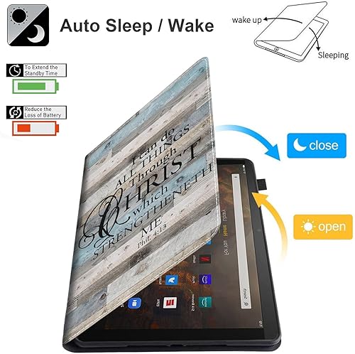 Miniatura 5 de Funda para Kindle Fire Max 11 de Tienda (13 generación, versión 2023) 11, funda plegable delgada y de pie con apagado y encendido automático para