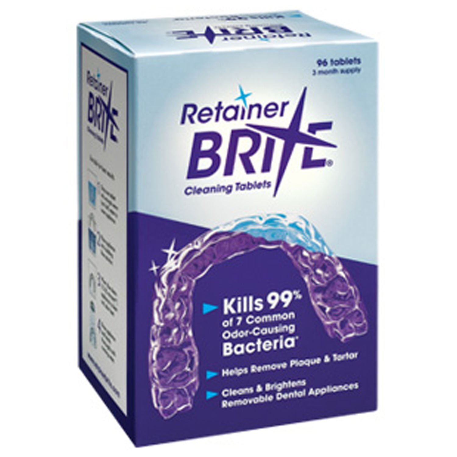 BizzicoOral Care Retainer Brite Cleaning Tablets - 96 Tablets