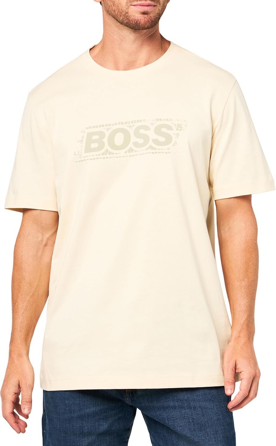 BOSS Men's Speedy Logo Cotton Tshirt