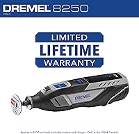 Vista 8 de Dremel 8250-5 Herramienta rotativa inalámbrica de velocidad variable de iones de litio de 12V con motor sin escobillas - 5 accesorios