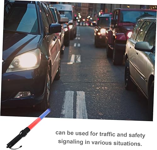 Miniatura 2 de GANAZONO Control de tráfico Led Cheering Stick para alertas de emergencia, orientación de estacionamiento y seguridad de construcción, reutilizable,